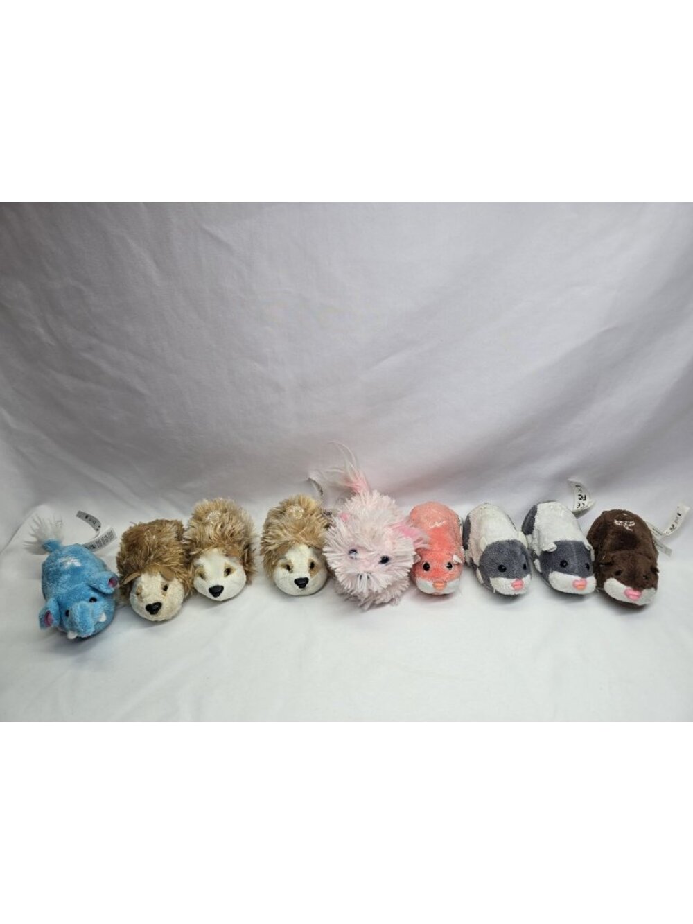 NOT WORKING PARTS ONLY Lot of 9 Zhu Zhu Pets- Read Information